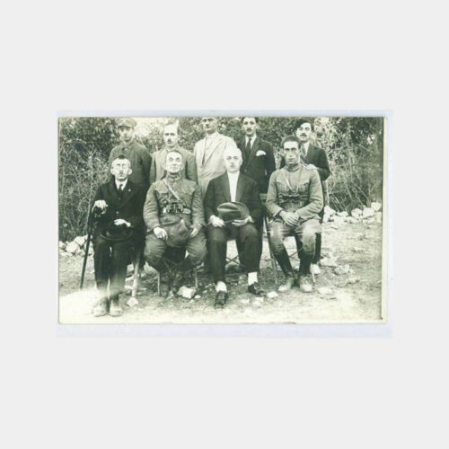 1929 Şırnak Subay Dağ Topçusu Grup Fotoğraf