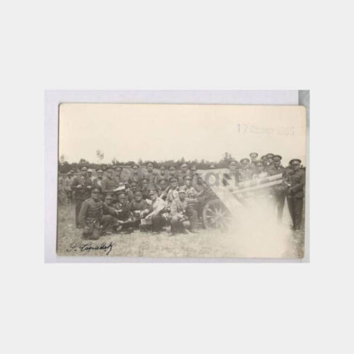 1935 Askeri Topçu Birlik Görünüş Fotoğraf