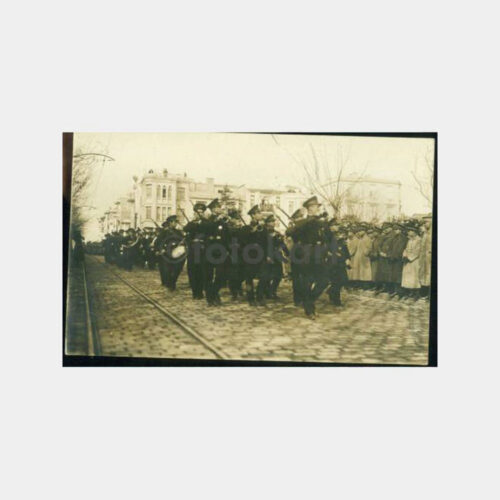 1929 Halıcıoğlu Askeri Lisesi Tören Geçişi Fotoğraf
