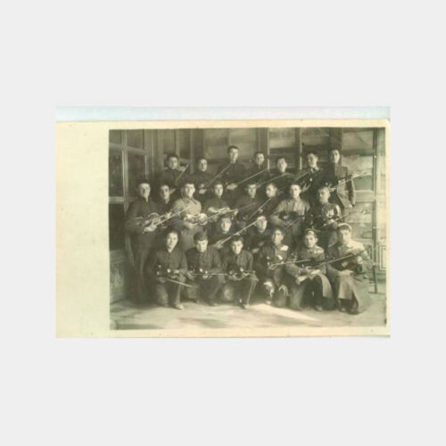 1931 Halıcıoğlu Askeri Lisesi Keman Müzik Fotoğraf