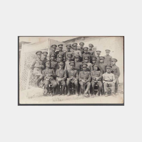 1933 İzmir Bornova Askeri Grup Fotoğraf
