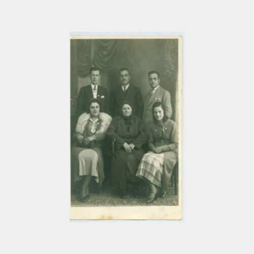 1933 Aydın -Foto Fahrettin- Aile Görünüş Fotoğraf