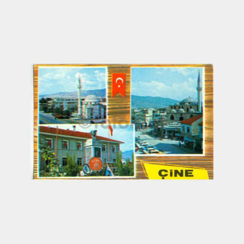 1970 Aydın Çine 3 Değişik Görünüş Kartpostal