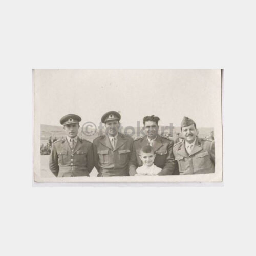 1952 Balıkesir Topçu Alayı 2 Adet Fotoğraf