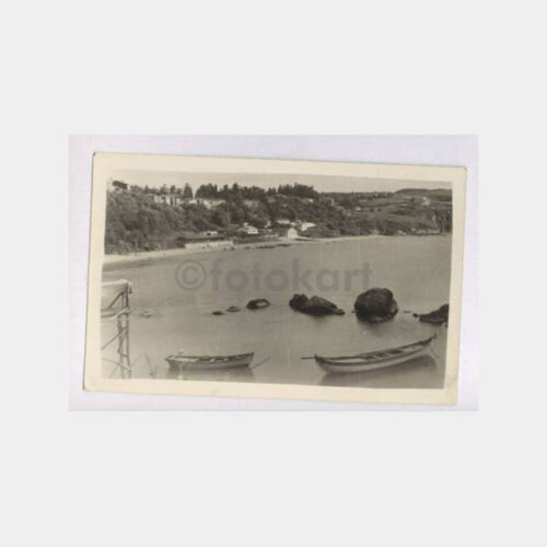1950 Şile Belediye Plajı ve Kale Fotoğraf