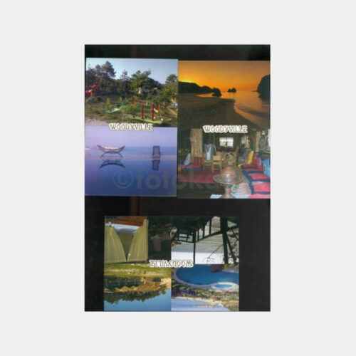 Şile Camping Konulu 3 Adet Kartpostal