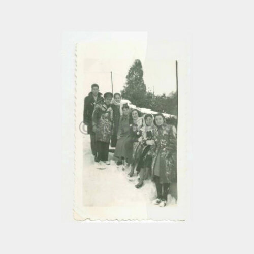 1948 Balıkesir Gençler Kış Konulu Fotoğraf