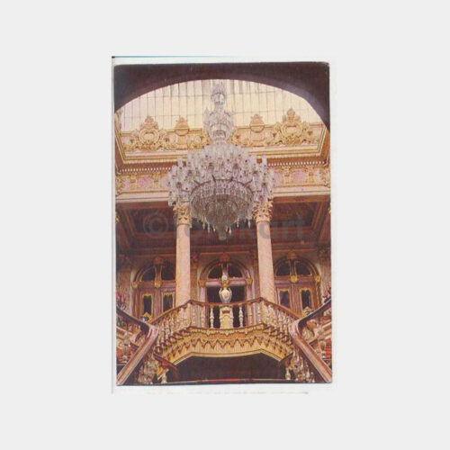 Dolmabahçe Sarayı Mermer Merdiven Kartpostal