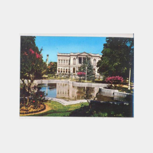 Dolmabahçe Sarayı Park Görünüş Kartpostal