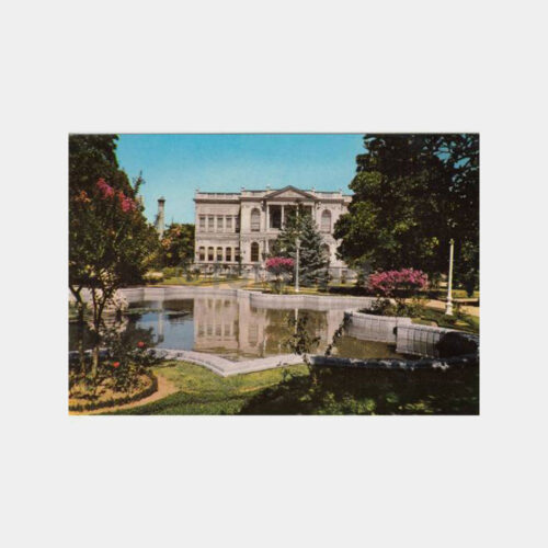1980 Dolmabahçe Sarayı Görünüş Kartpostal
