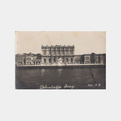 1930 Dolmabahçe Sarayı Değişik Görünüş Kartpostal