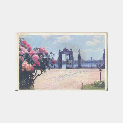 Dolmabahçe Saray Kapısı -Doğan Kardeş- Kartpostal