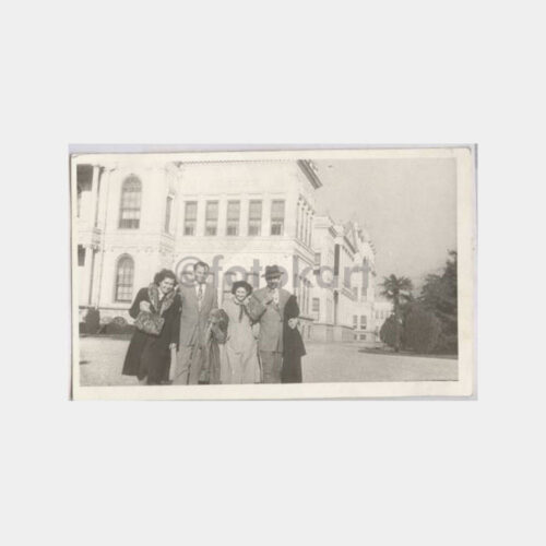 1951 Dolmabahçe Sarayı Ziyaret Fotoğraf