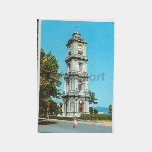 İstanbul Dolmabahçe Saat Kulesi Kartpostal