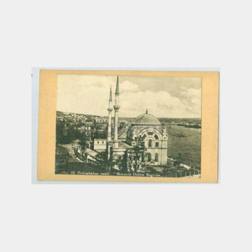 1950 Dolmabahçe Camii Görünüş Kartpostal