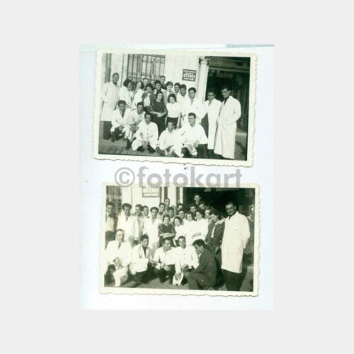 1935 İstanbul Üniversitesi Eczacı Mektebi Grup Görünüş Fotoğraf
