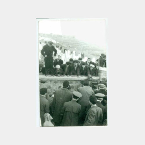 1962 Diyarbakır Cenaze Töreni 4 Adet Fotoğraf