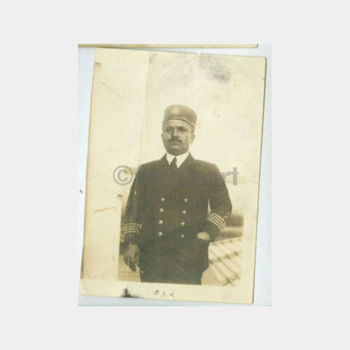 1930 Gülcemal Vapuru Süvarisi Lütfü Bey Fotoğraf