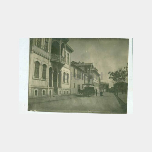 1920 Konya Atlı Tramvay Konulu Fotoğraf