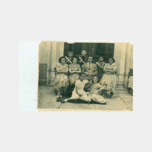 1948 İstanbul Eseyan Ermeni Lisesi 2 Adet Fotoğraf - Görsel 2