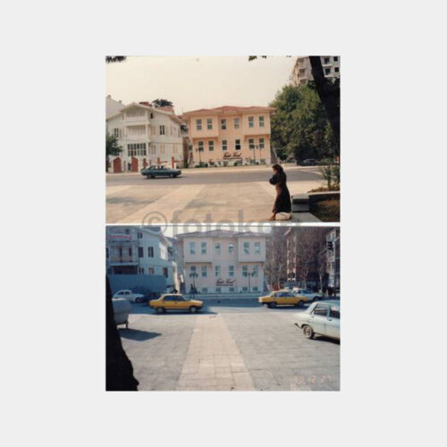1988-1991 Feneryolu Bağdat Caddesi 3 Adet Fotoğraf