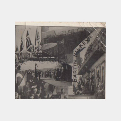 1940 Bartın Halkevi Parçalı Kutlama Fotoğraf - Görsel 2