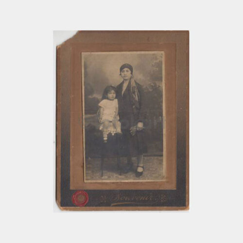 1910 Anne Çocuk Konulu Kabinet Fotoğraf