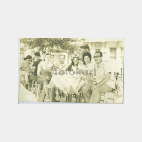1960 Marmara Adası Sahil Gazinosu 3 Adet Fotoğraf