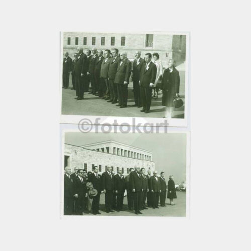 1965 Filateli Derneği Üyeleri Anıtkabir Fotoğraf