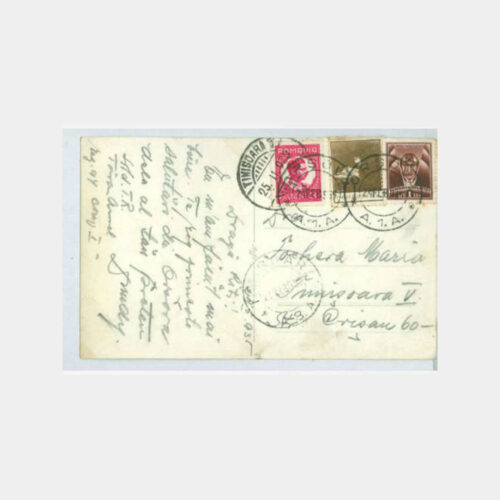 1935 Tuna Nehri Orşova Adakale Konulu Kartpostal