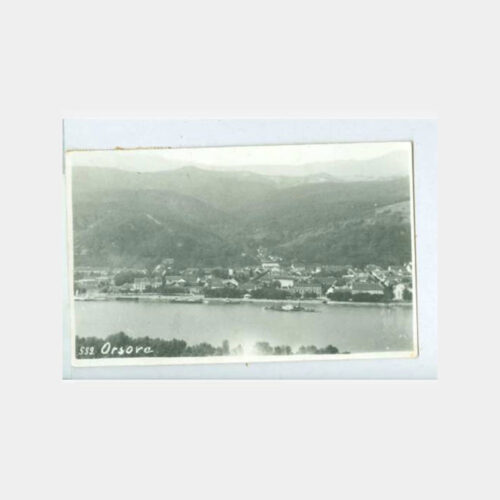1935 Tuna Nehri Orşova Adakale Konulu Kartpostal - Görsel 2