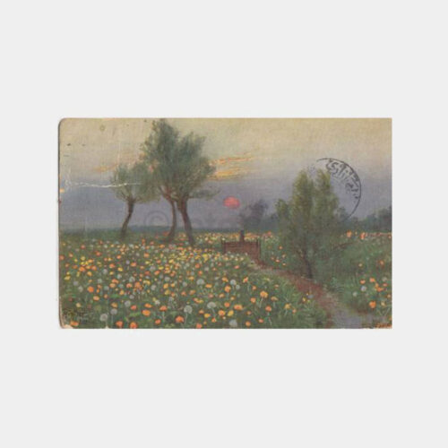 1912 Adapazarı Varış Adresli Alman Kartpostal