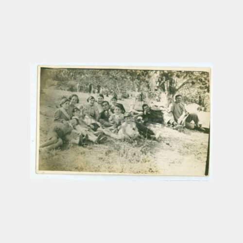 1927 Yakacık Mesiresinde Aile Fotoğraf
