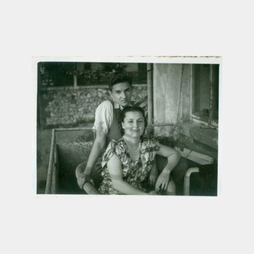1940 Tarihi Evde Aile Görünüş Fotoğraf