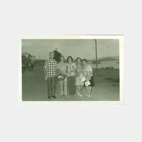 1970 Erdek Aile Gezinti Konulu Fotoğraf
