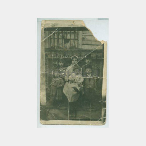 1900 Aile Çocuklar Görünüş Fotoğraf