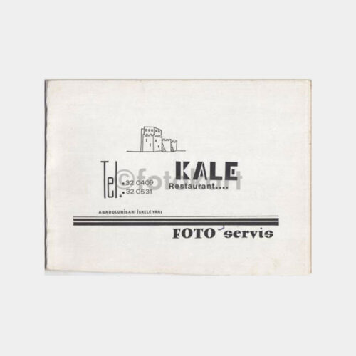 1970 Anadoluhisarı Kale Restaurant Konulu Foto Kabı