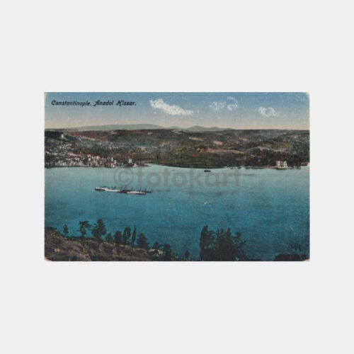 1920 Boğaziçi Anadoluhisarı Görünüş Kartpostal