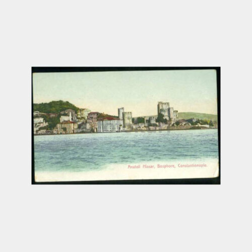 1910 Boğaziçi Anadoluhisarı Görünüş Kartpostal