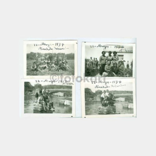 1937 Anadoluhisarı Okul Grup 8 Adet Fotoğraf