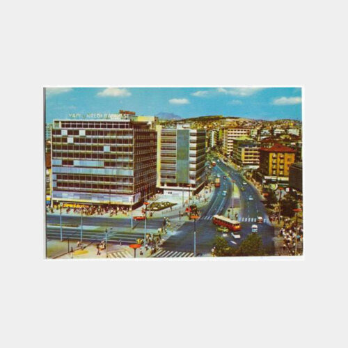 1978 Ankara Kızılay Görünüş Kartpostal