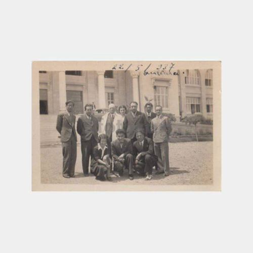 1937 Ankara Yüksek Okul Grup Konulu Fotoğraf