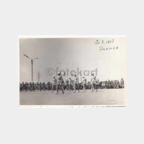 1968 Ankara 30 Ağustos Tören Kutlama Konulu Fotoğraf
