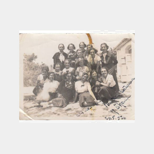 1936 Ankara Gazi Lisesi Öğrenci Grup Fotoğrafı