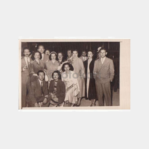 1950 Ankara -Foto Mehtap- Nişan Tören Konulu Fotoğraf