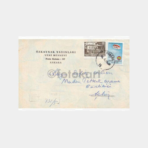 1965 Ankara Özkaynak Yayınları Mesnevi Konulu Form