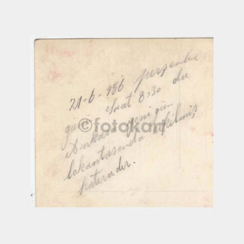 1956 Ankara Yenigün Lokantası Fotoğraf - Görsel 2