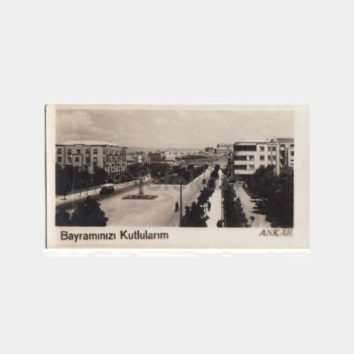 1940 Ankara Yenişehir Tebrik Fotoğraf