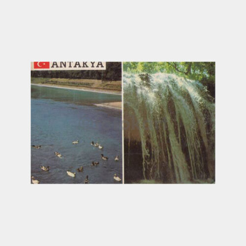 1974 Antakya Harbiye Şelalesi Görünüş Kartpostal