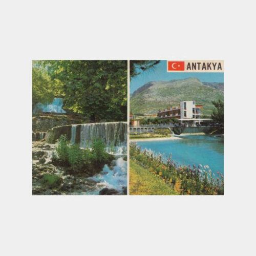 1974 Antakya Harbiye 2 Görünüş Kartpostal
